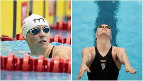 Watch: What happened when Katie Grimes took on Katie Ledecky at the 2023 TYR Pro Swim Series Knoxville