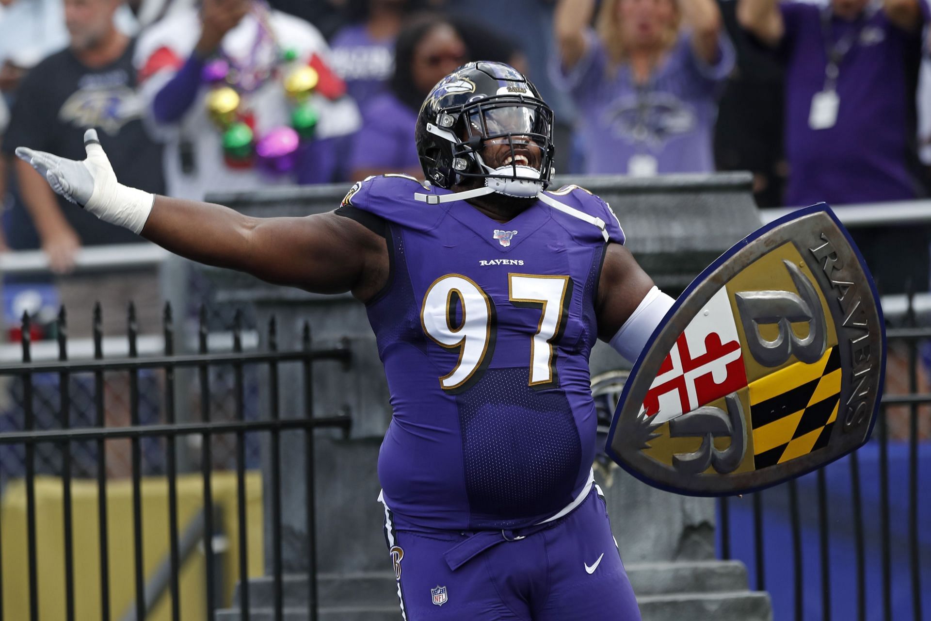 Baltimore Ravens DT Michael Pierce