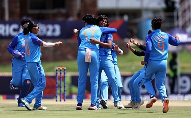 India U19 bowlers dismantle England for 68 in final as Shafali Verma and co. lift inaugural U19 Women's T20 World Cup