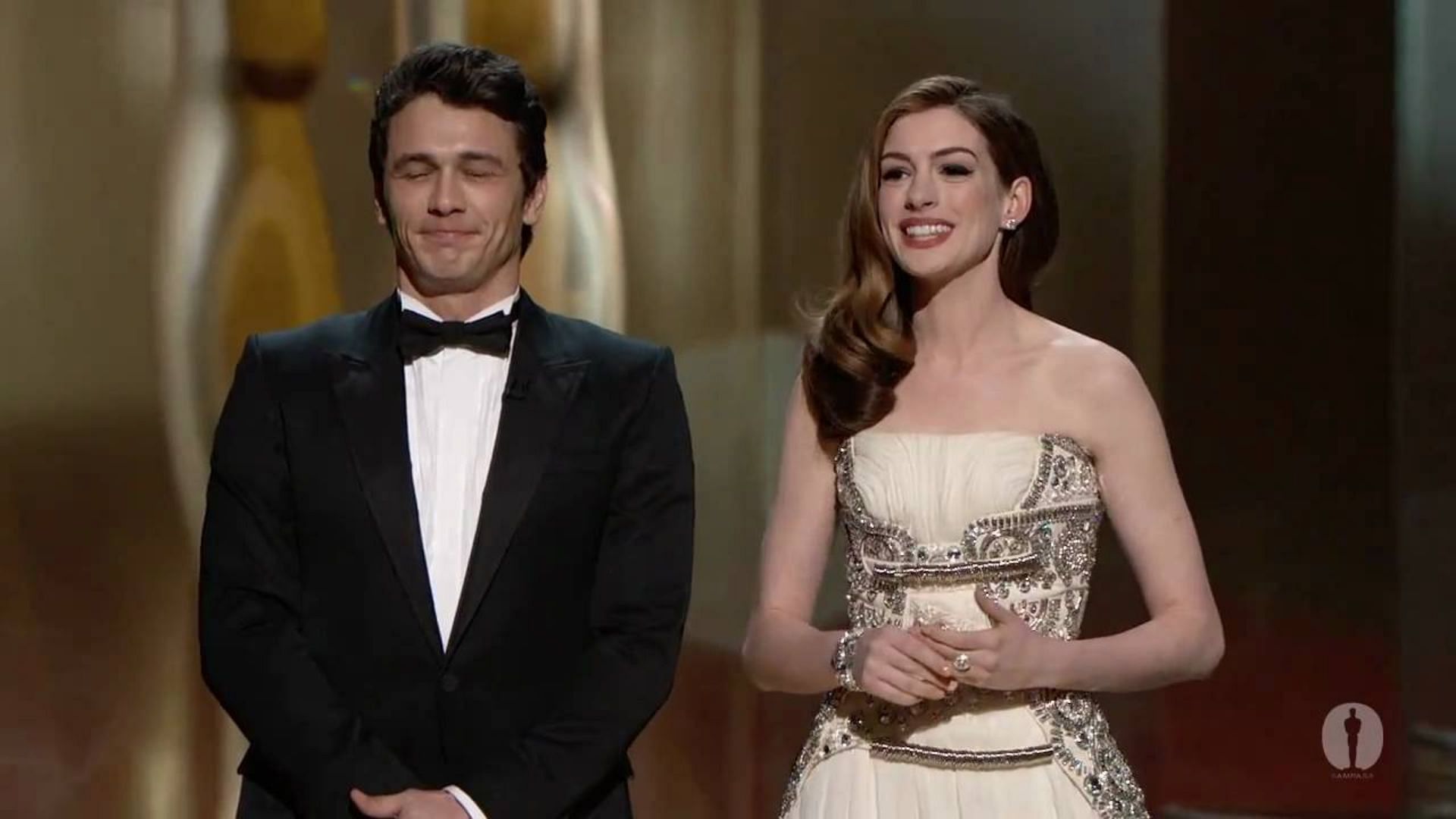 Anne Hathaway and James Franco (Image via YouTube)