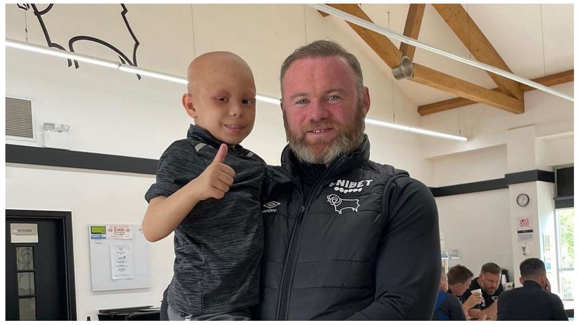 Rooney was upfront about the concerns his thinning hair was causing him. (Image via Instagram/waynerooney)