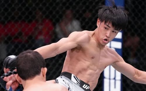 Tatsuro Taira could become a flyweight contender this weekend (image credit: UFC Twitter)