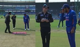 “I forgot for a minute” - 3 times there was confusion at the toss in a cricket match