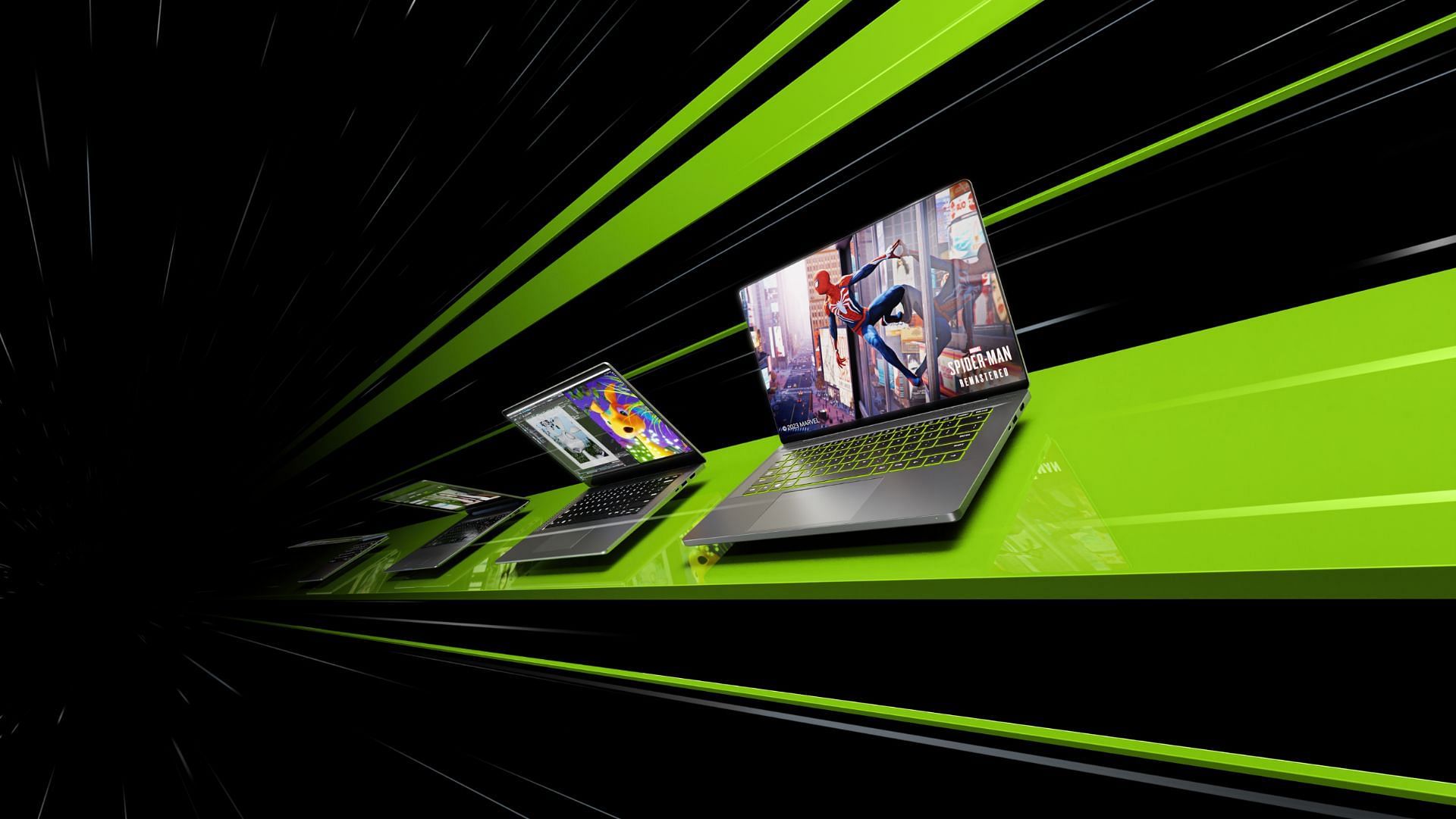 The new generation of laptops will be blazingly fast (Image via Nvidia)
