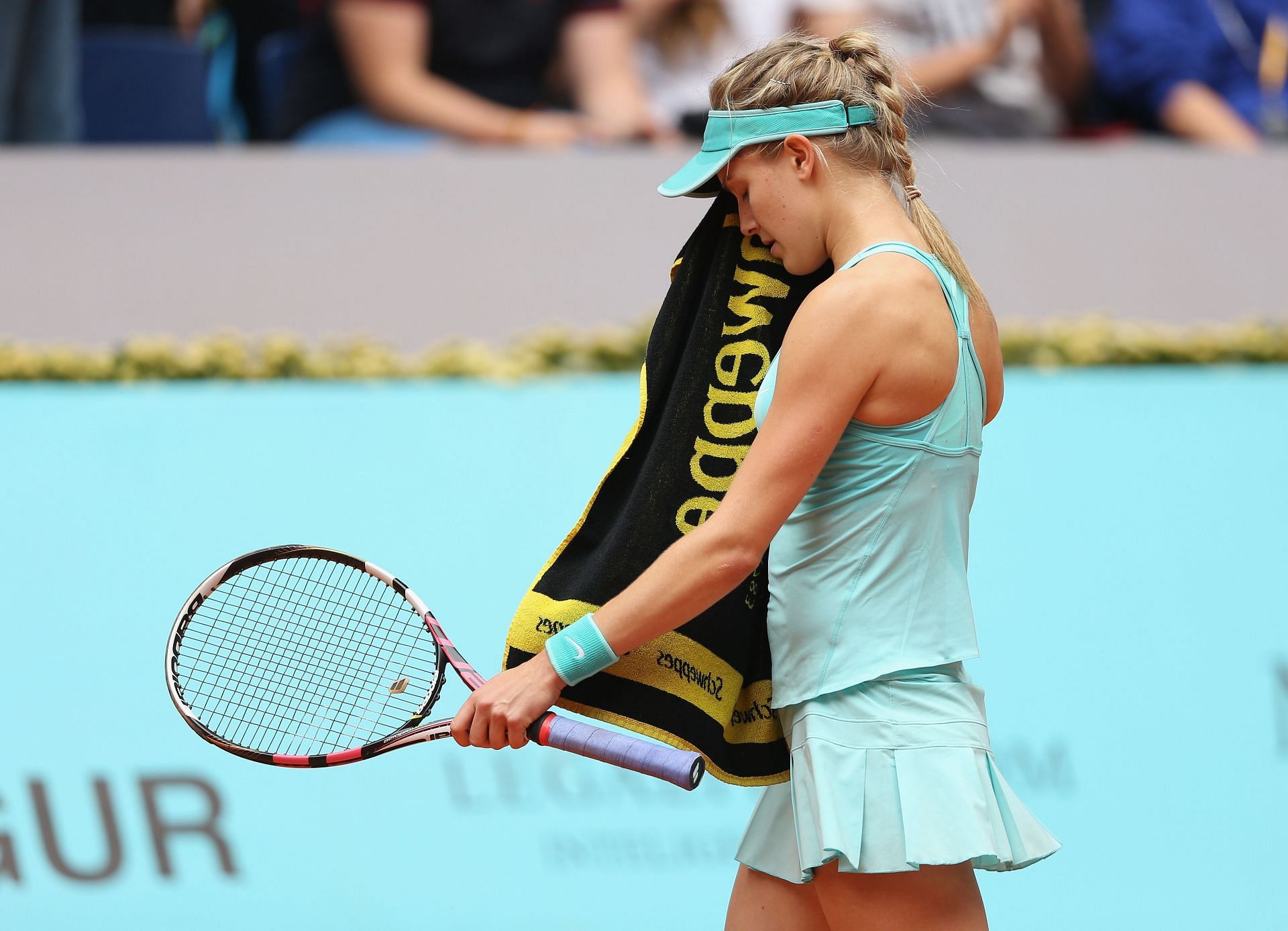 Eugenie Bouchard recently suffered from a bout of food poisoning