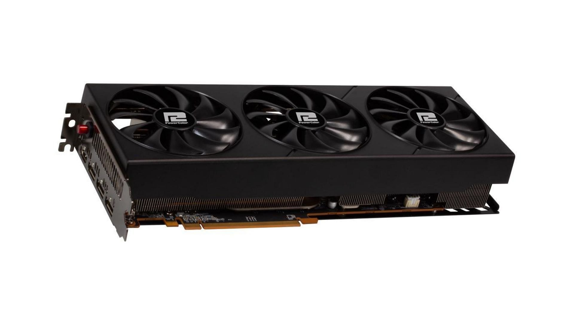 The PowerColor Fighter RX 6800 XT graphics card (Image via PowerColor)