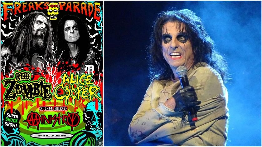 Rob Zombie And Alice Cooper Freaks On Parade Tour 2023 Tickets