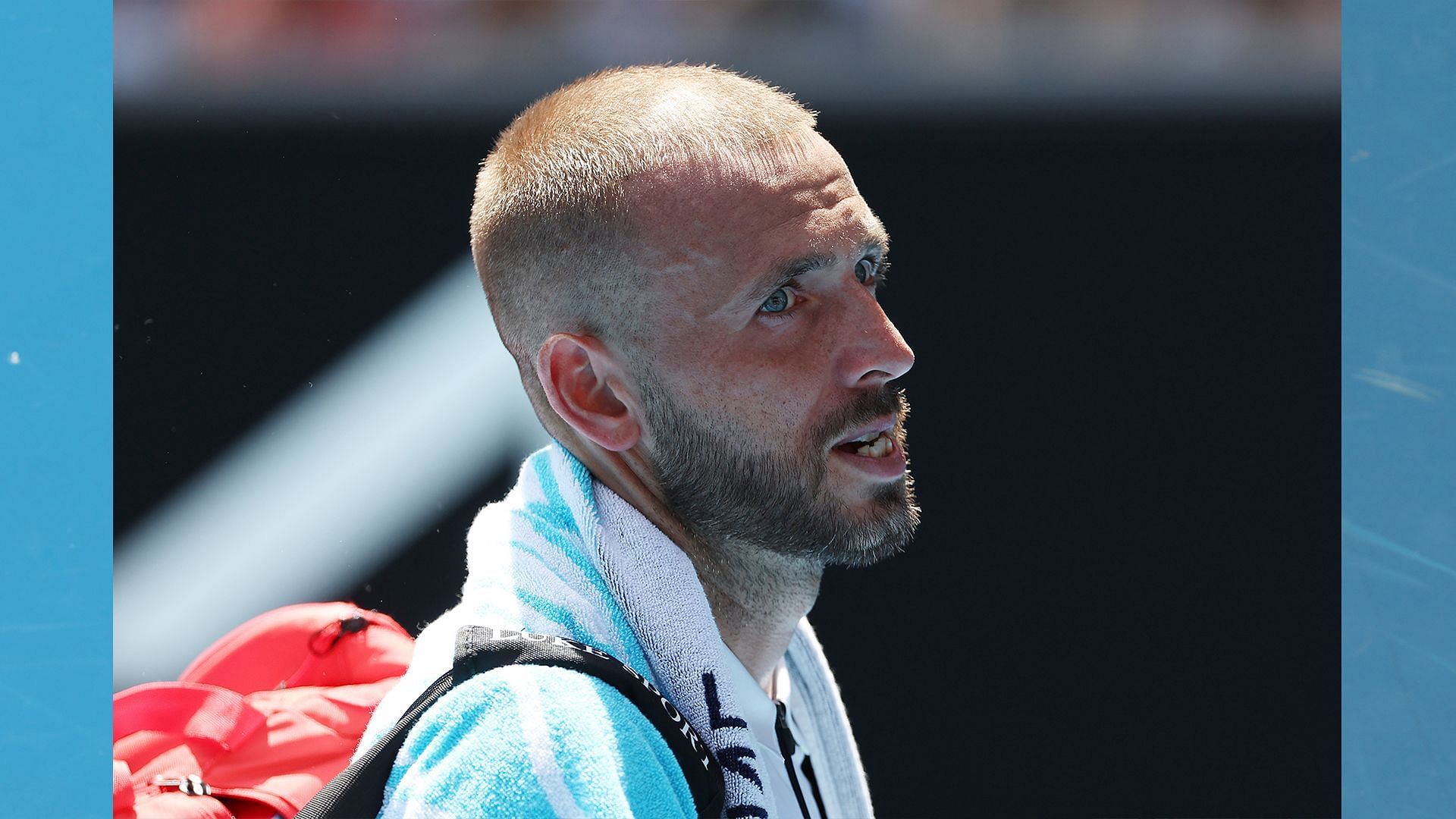 Dan Evans lost in the Australian Open third round on Saturday.