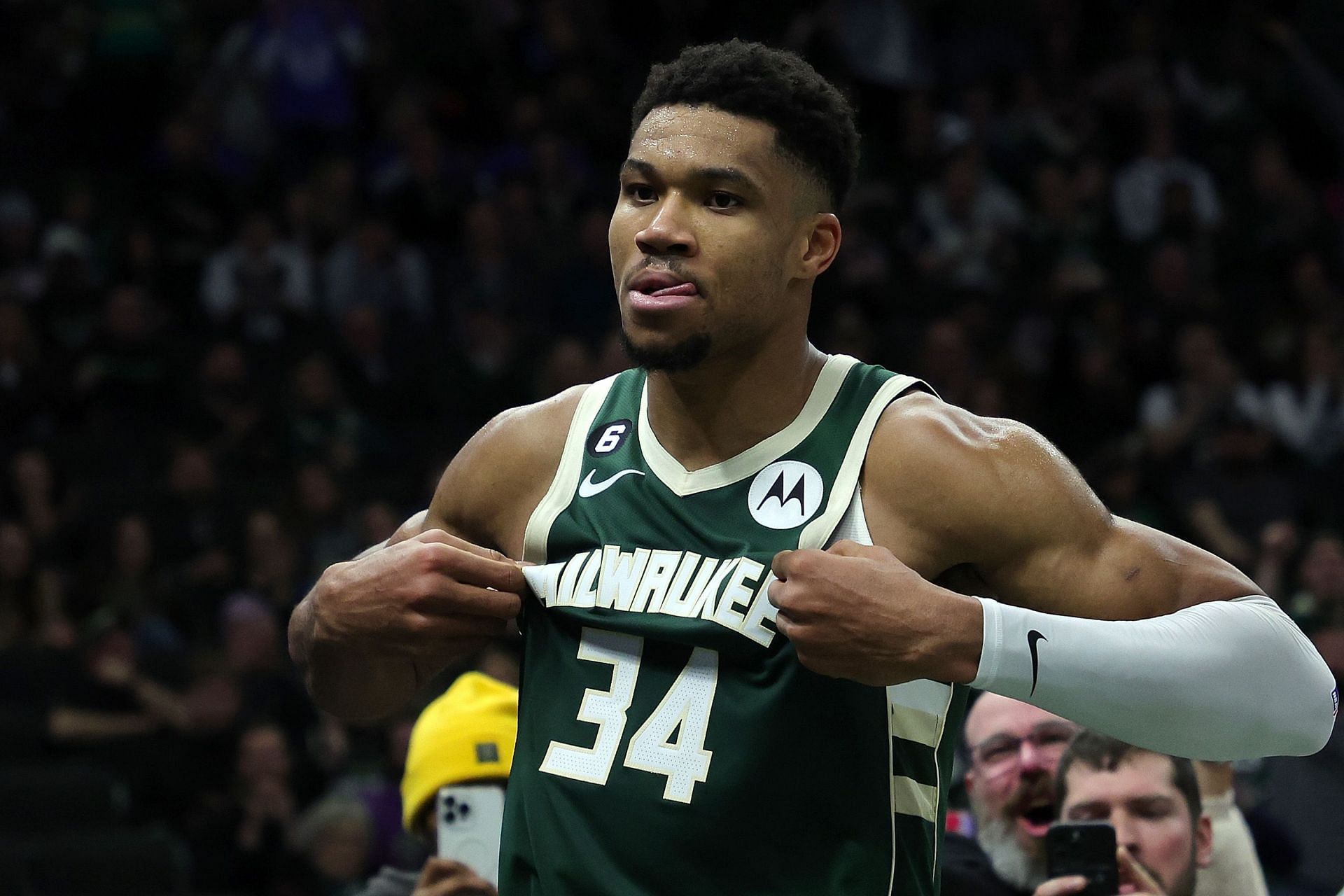 Milwaukee Bucks superstar forward Giannis Antetokounmpo