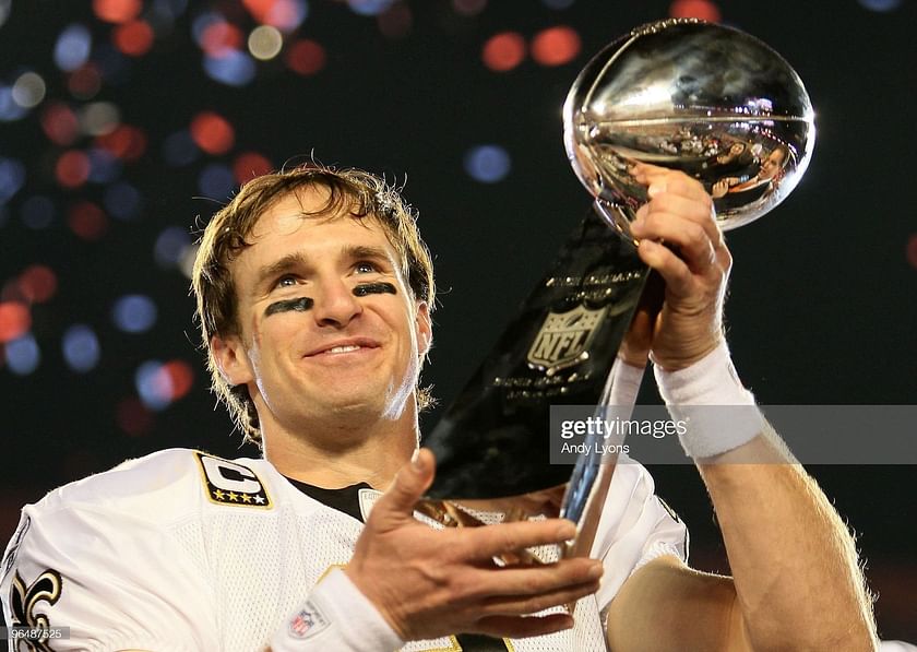 New Orleans Saints Qb Drew Brees, Super Bowl Xliv Sports Illustrated Cover  by Sports Illustrated