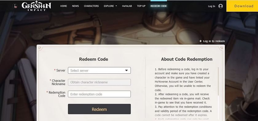 Genshin Impact' Redeem Codes List: What It Offers and How to Use Those