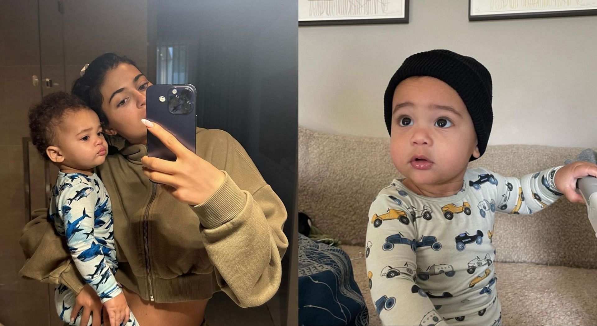 Kylie Jenner revealed her son has been named &quot;Aire&quot; (Image via Kylie Jenner/Instagram)