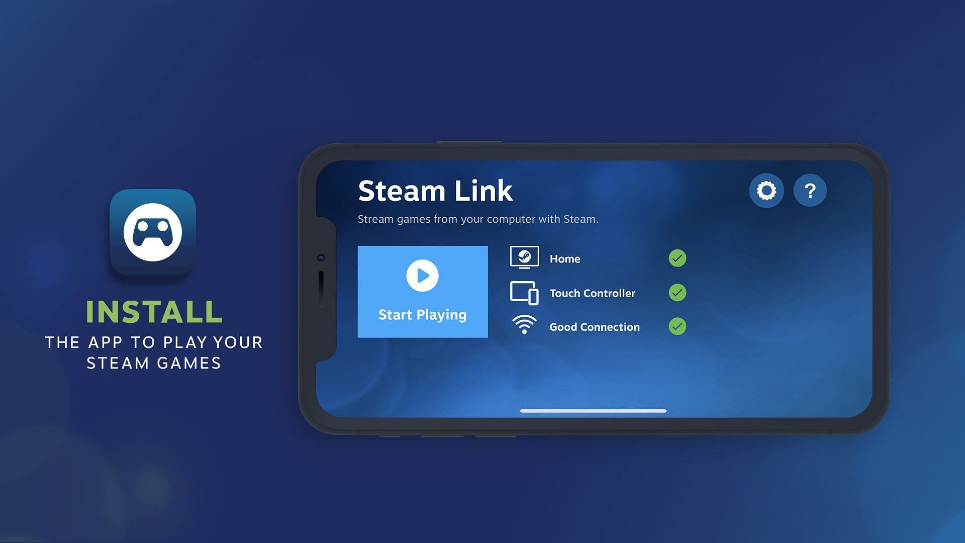 Play Steam games on smartphone with Steam Link (Image via Steam)