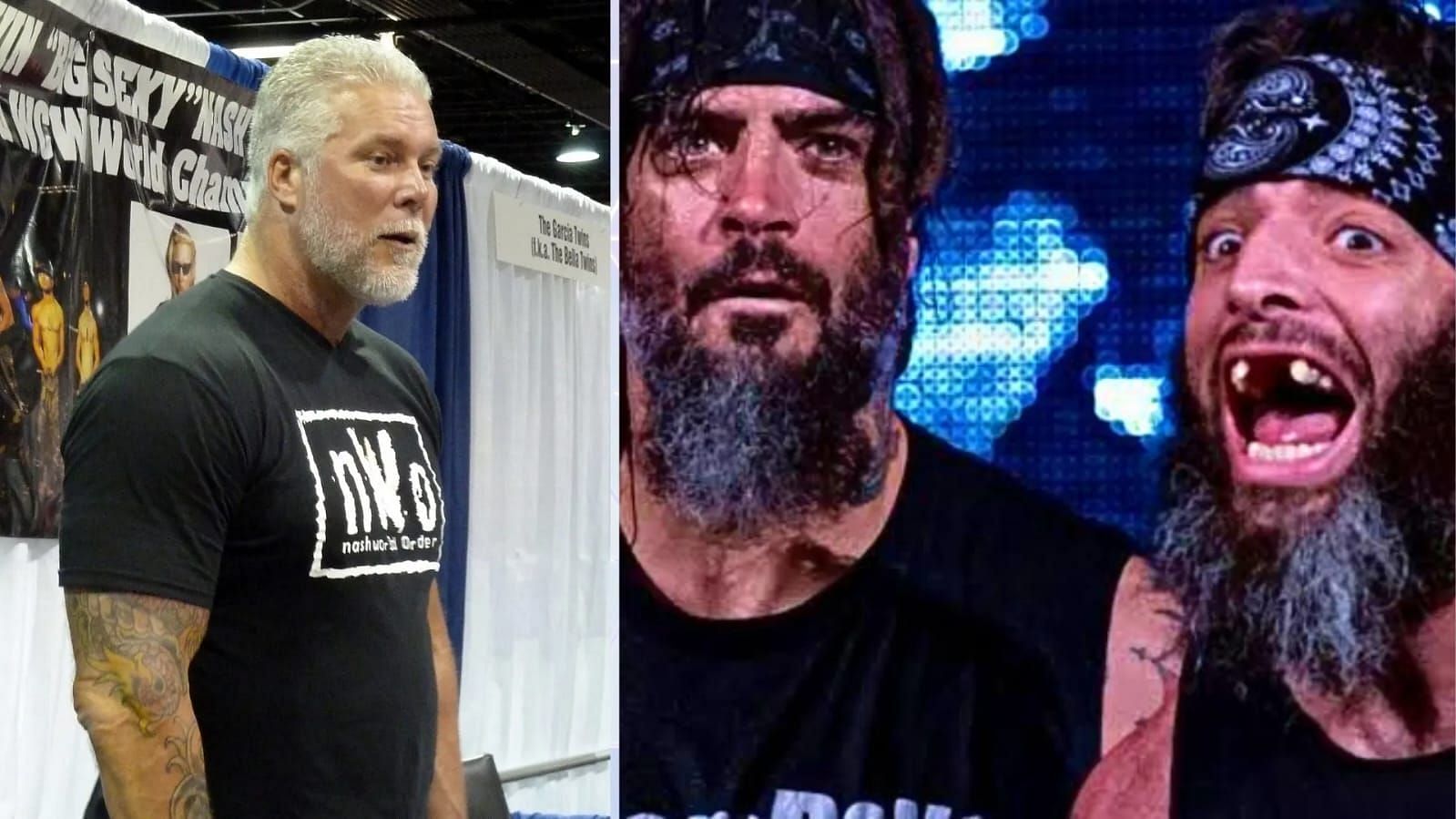Kevin Nash (right); The Briscoe Brothers (left)