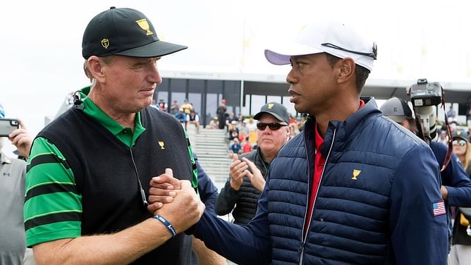 “He definitely dominated” – Throwback to when Ernie Els opened up on his rivalry with Tiger Woods