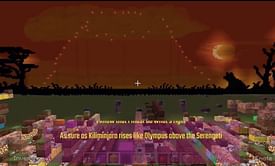 Minecraft player recreates Toto's iconic Africa song using note blocks and commands