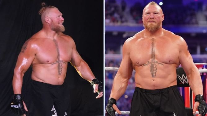 Brock Lesnar returns to destroy current champion and challenger on WWE RAW 30