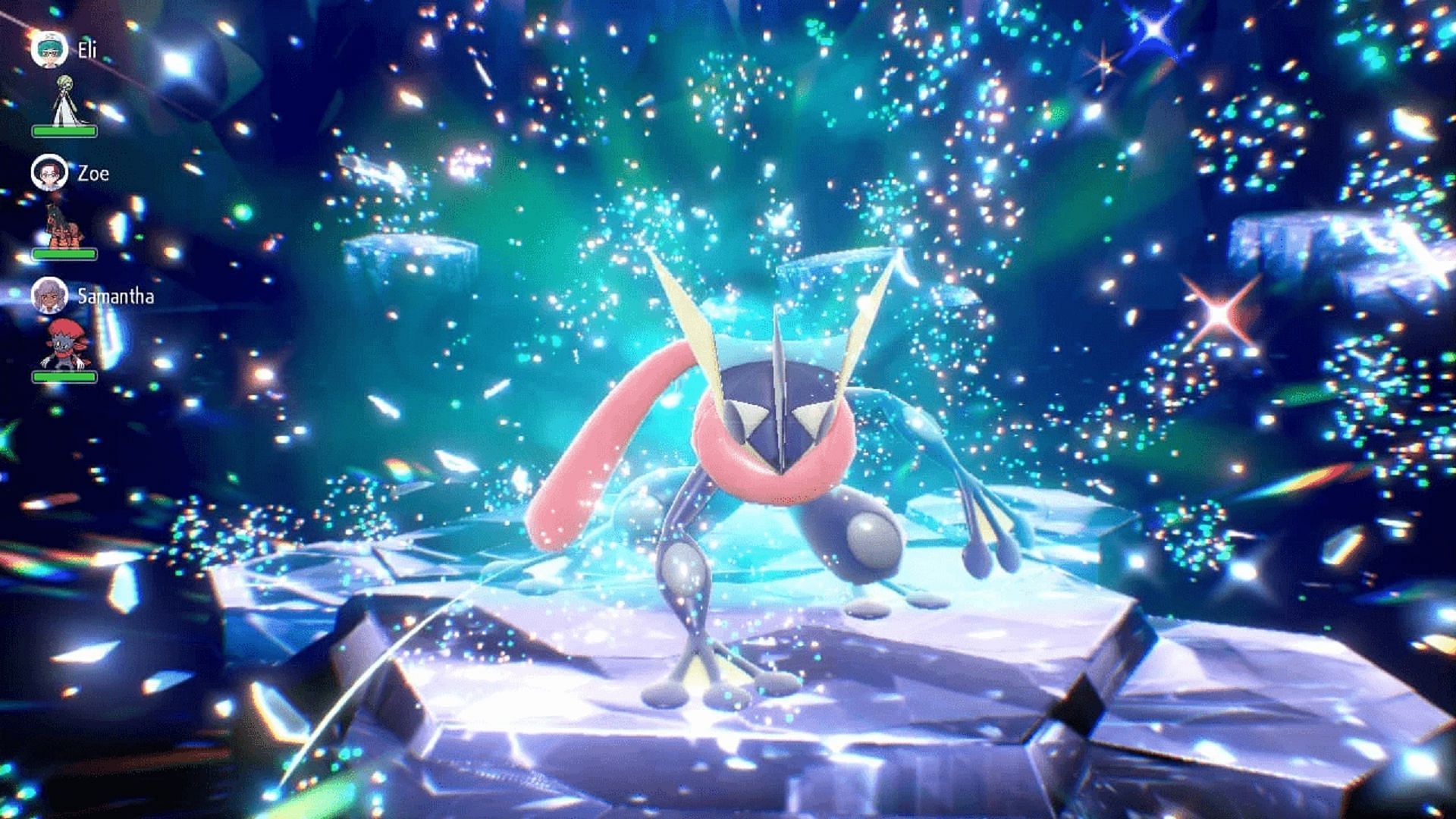 Greninja can now step beyond the raid boss role in Scarlet and Violet (Image via Game Freak)