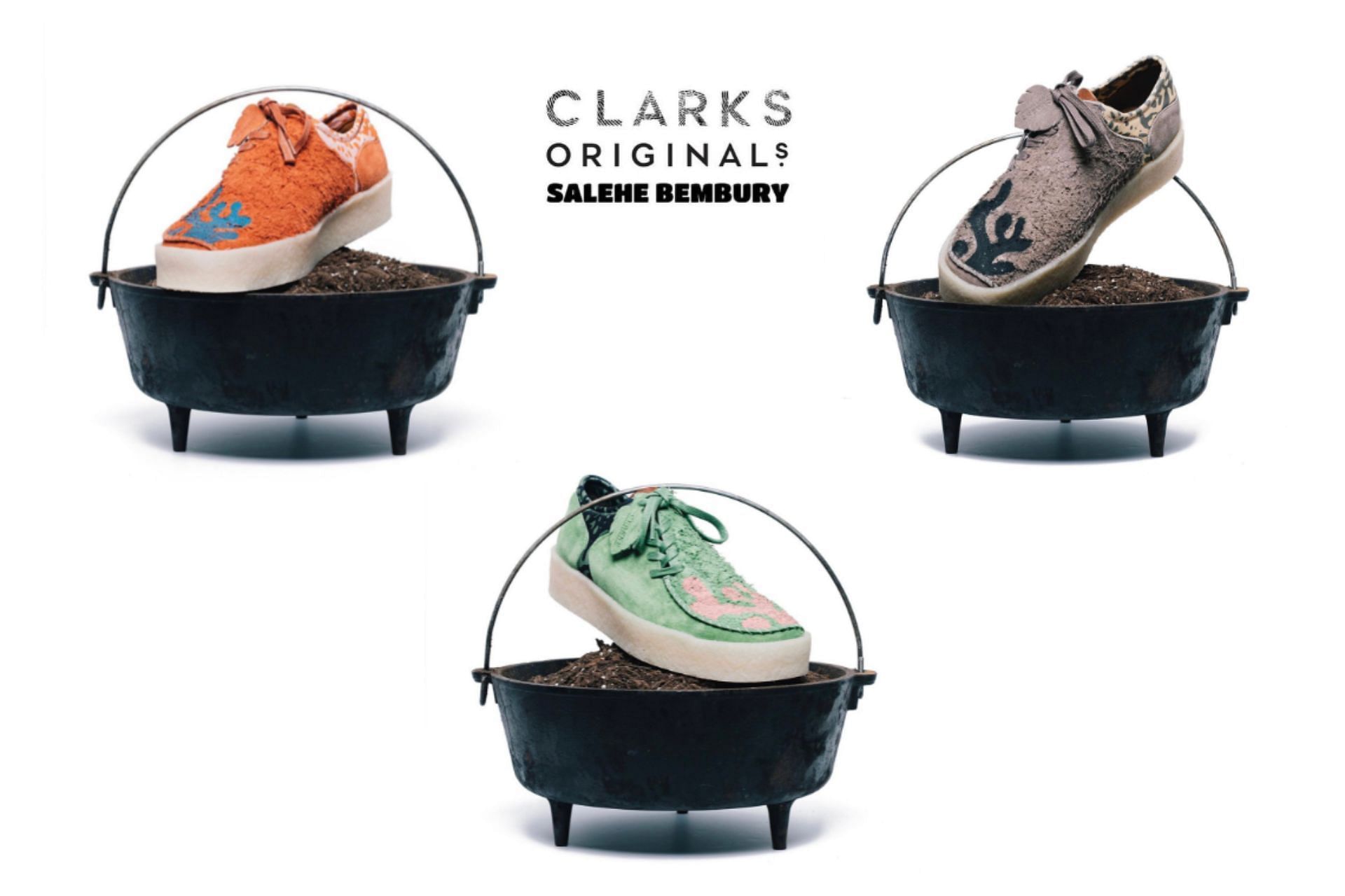 Salehe Bembury x Clarks boot collection (Image via Clarks)