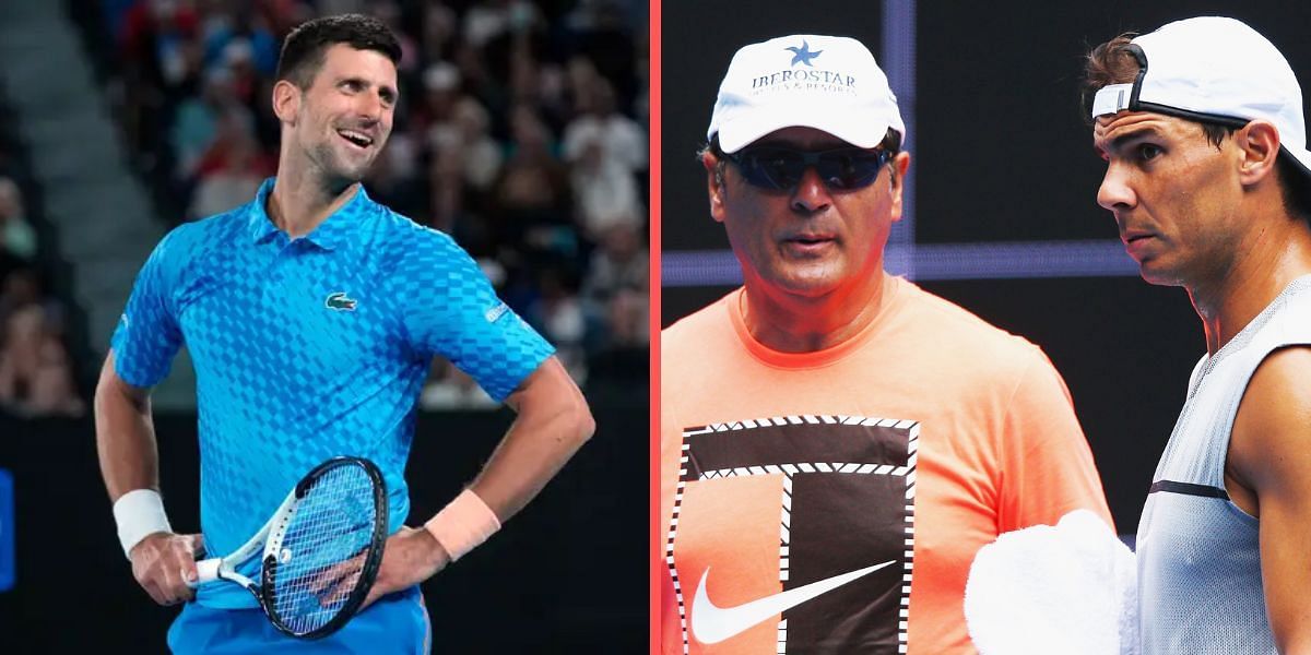 Toni Nadal opens up about his relationship with Novak Djokovic.