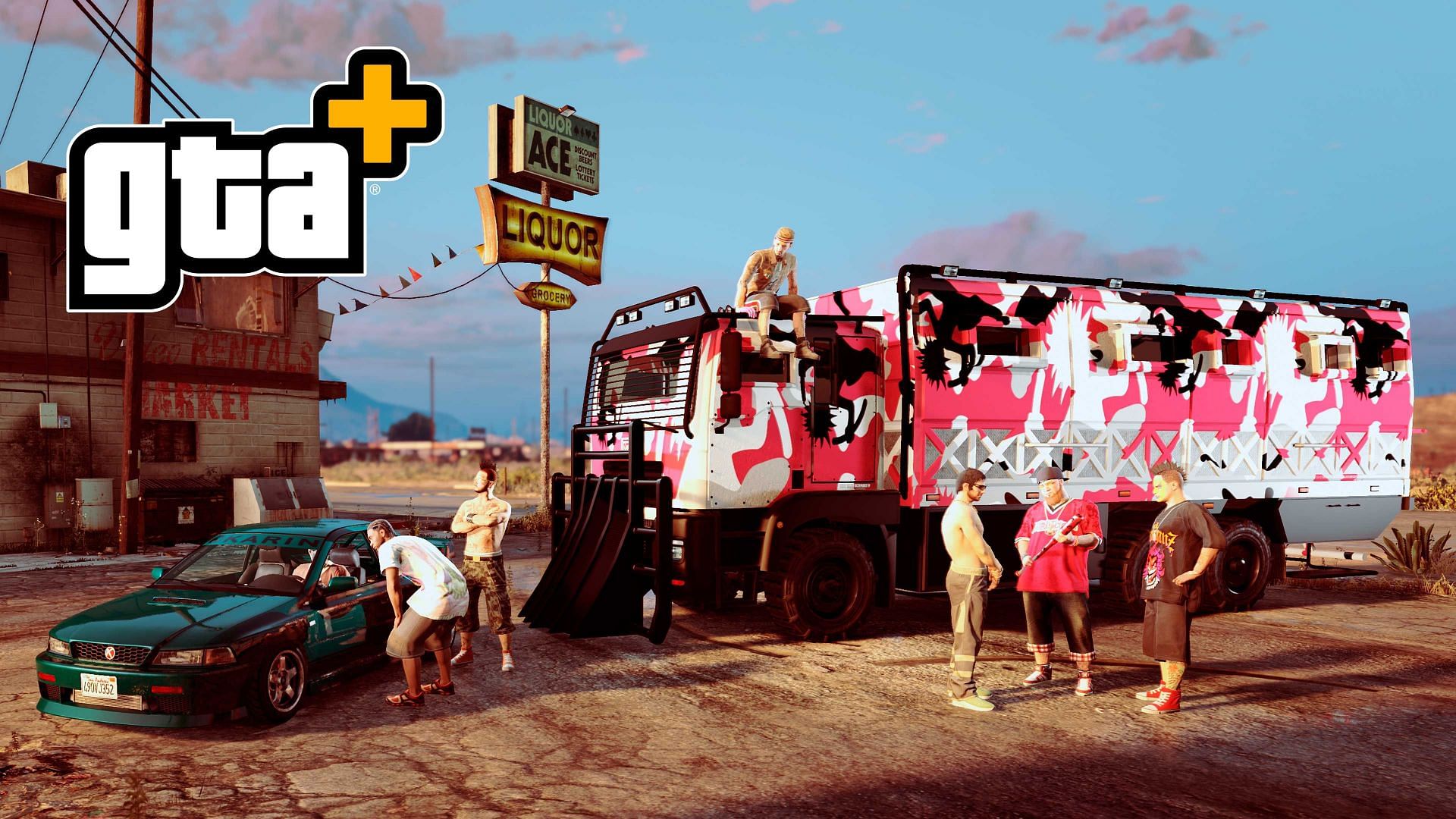 An example of an advert for this monthly subscription (Image via Rockstar Games)