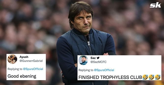 "Finished, trophyless club" - Twitter explodes as Tottenham Hotspur suffer damaging 2-0 defeat against Aston Villa