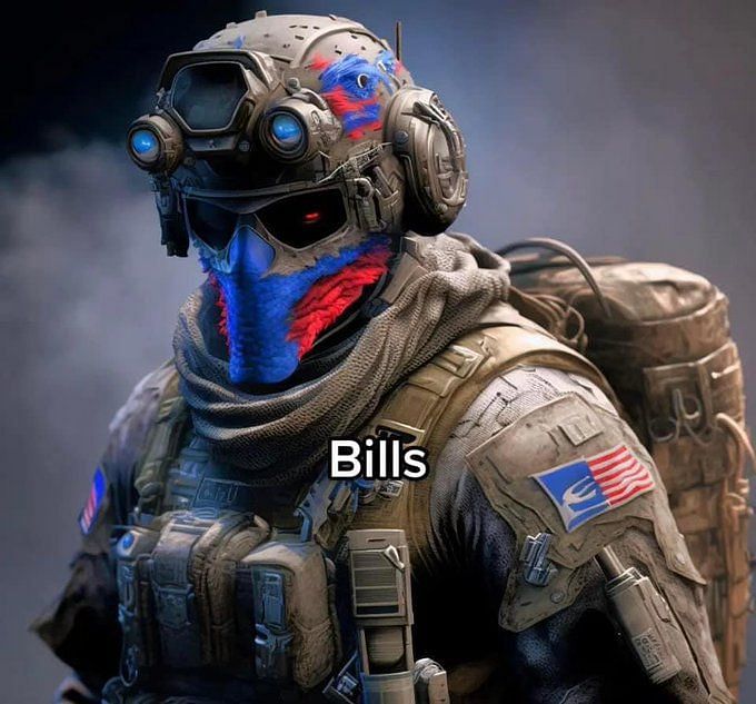 Concept art showcasing NFL Call of Duty operator skins causes a