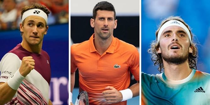 Scenarios for World No. 1 after Carlos Alcaraz's Australian Open 2023 withdrawal ft. Novak Djokovic, Casper Ruud and Stefanos Tsitsipas