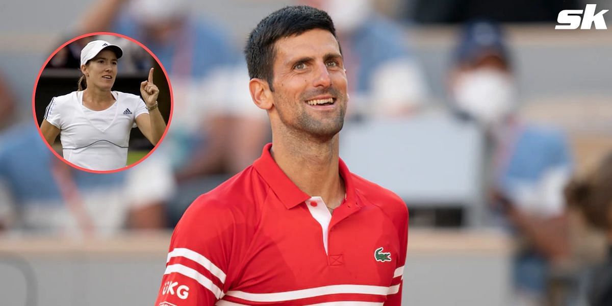 Justine Henin comments on Novak Djokovic