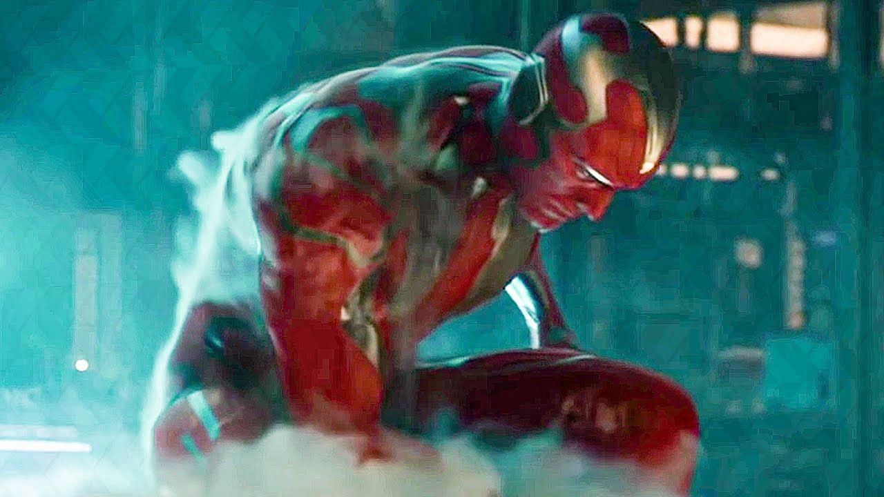 The creation of the Vision marks the birth of a new Avenger and a powerful ally for the team (Image via Marvel Studios)