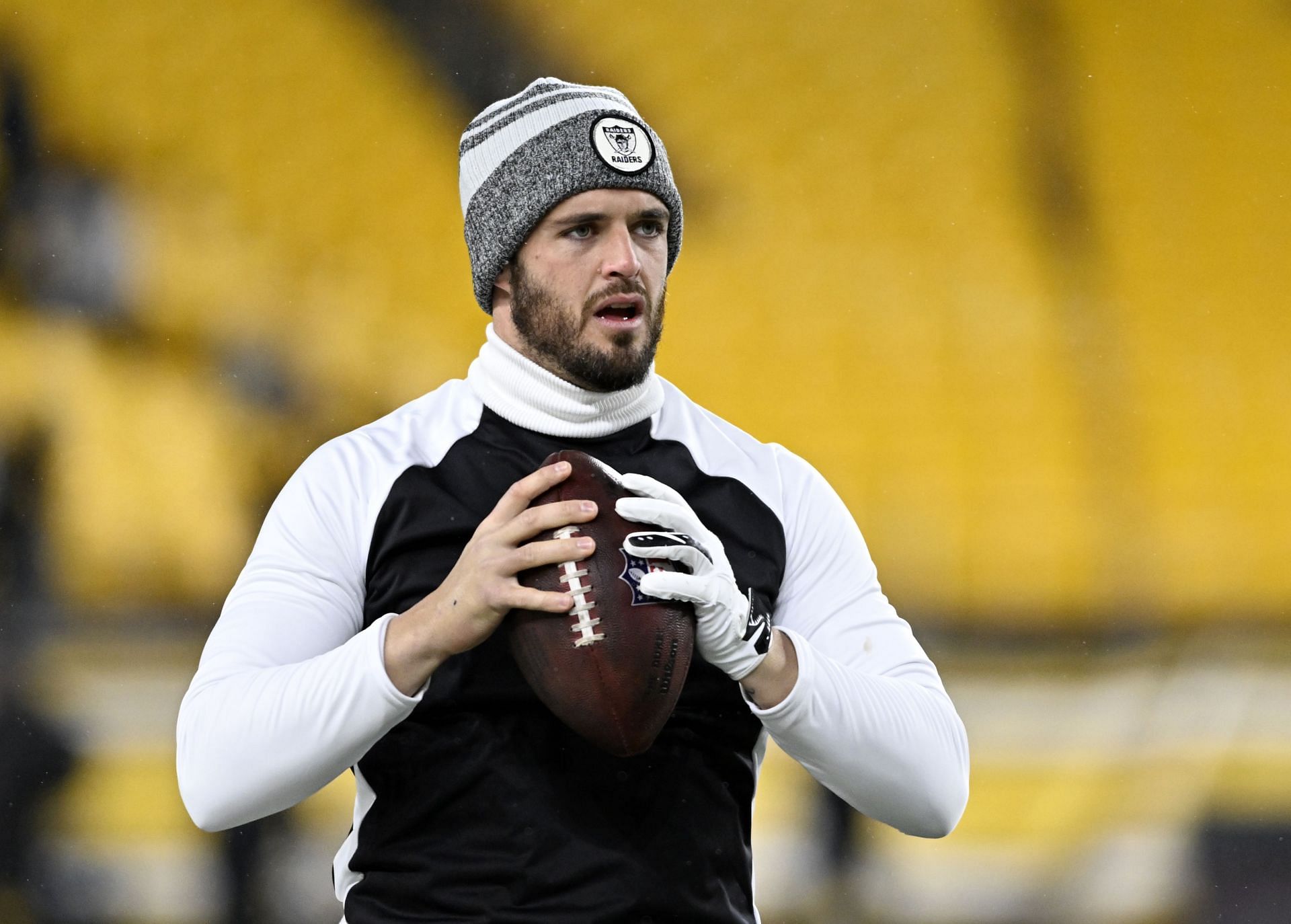 Derek Carr: Las Vegas Raiders v Pittsburgh Steelers