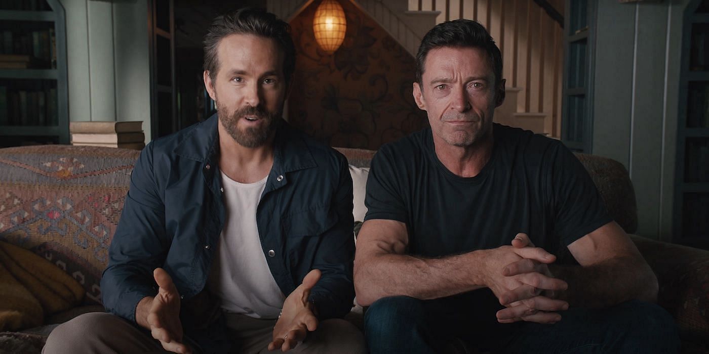 Ryan Reynolds and Hugh Jackman announce Wolverine and Deadpool (Image via Marvel)