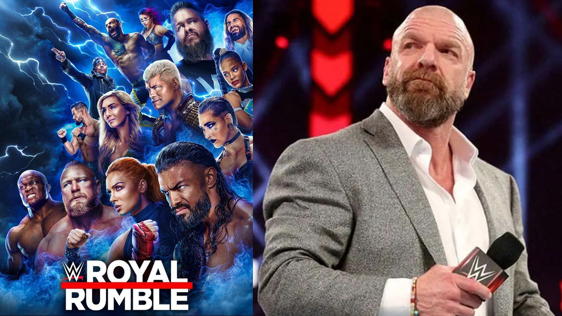 Does Triple H have something special up his sleeve at the Royal Rumble?