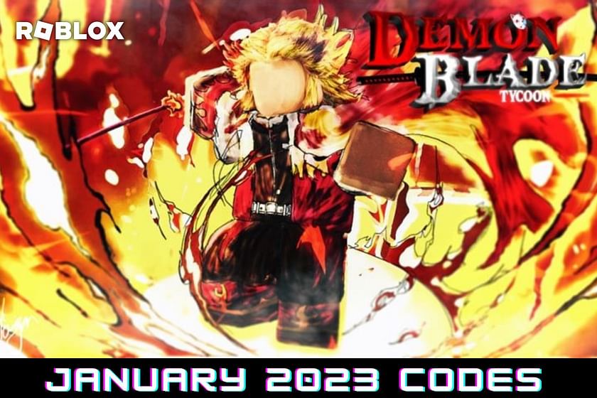 Roblox Demon Blade Tycoon codes for January 2023: Free yen