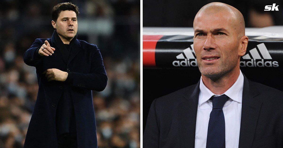 In picture: Left (Mauricio Pochettino) | Right (Zinedine Zidane)