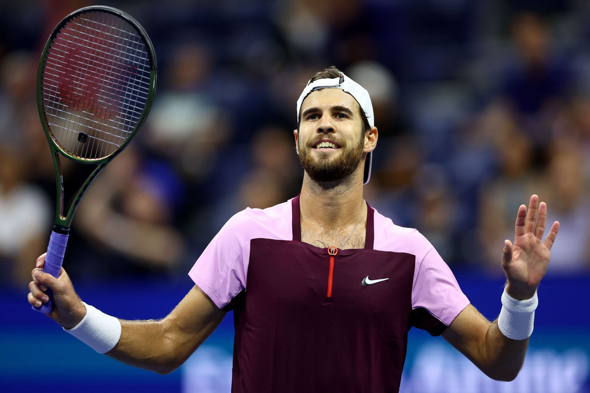 Karen Khachanov is the third seed at the Adelaide International 2.