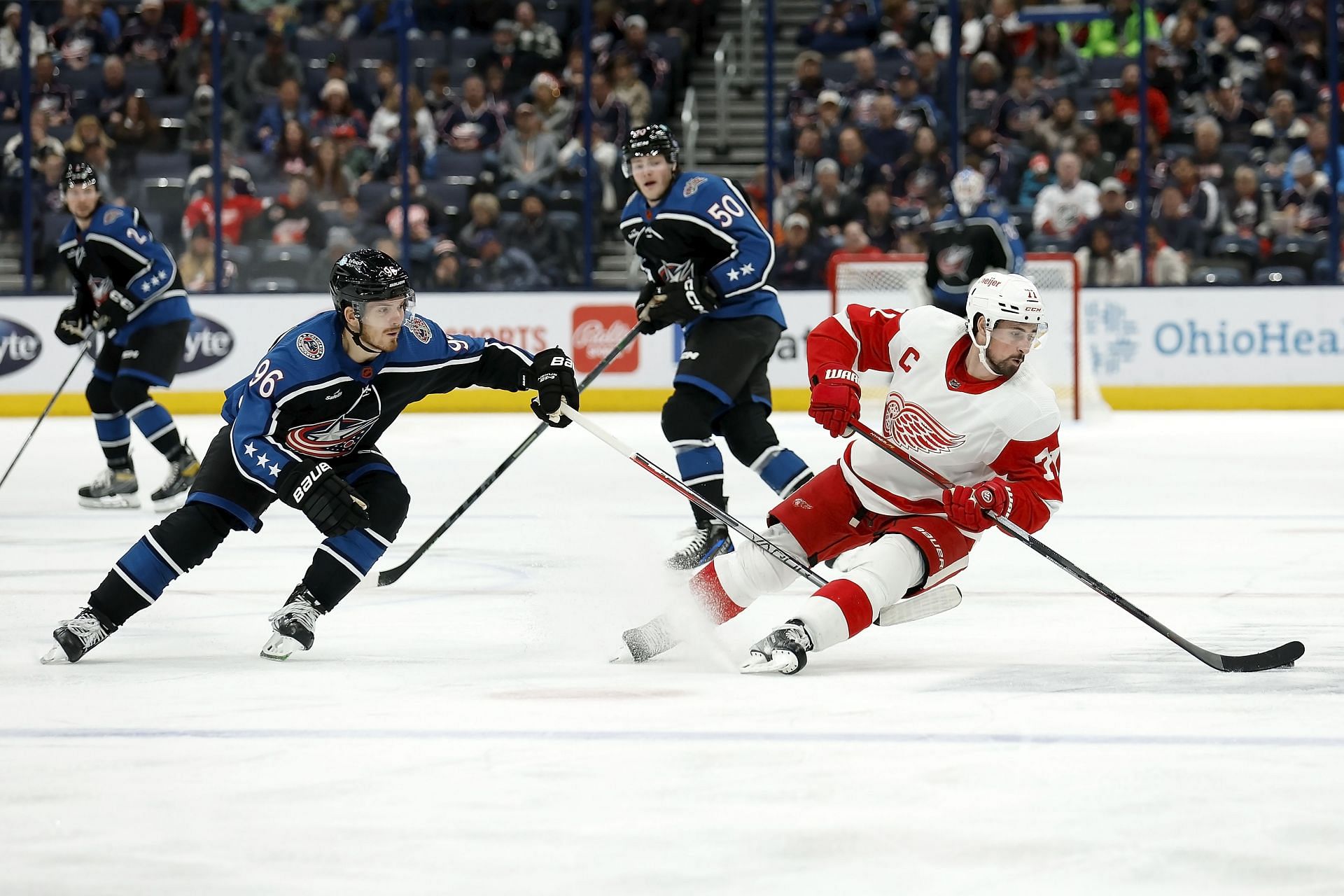 Detroit Red Wings v Columbus Blue Jackets