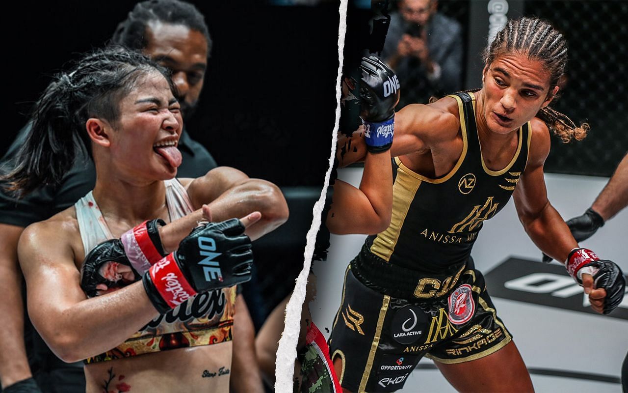 Stamp Fairtex (Left) will face Anissa Meksen (Right) this Friday