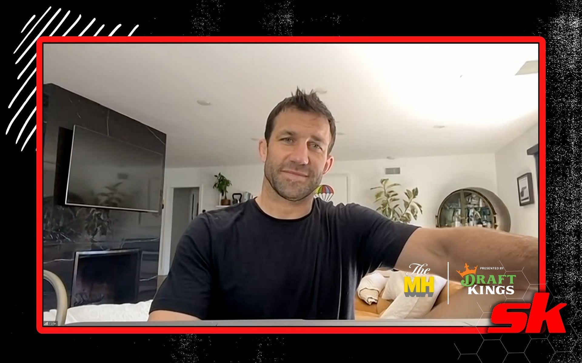 Luke Rockhold announces free agency. [Image credits: @MMAFightingSBN on YouTube]