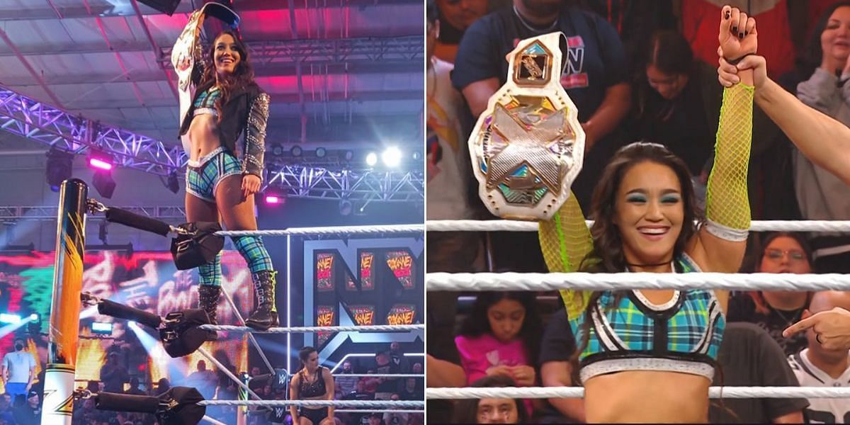 Roxanne Perez emerged victorious on NXT