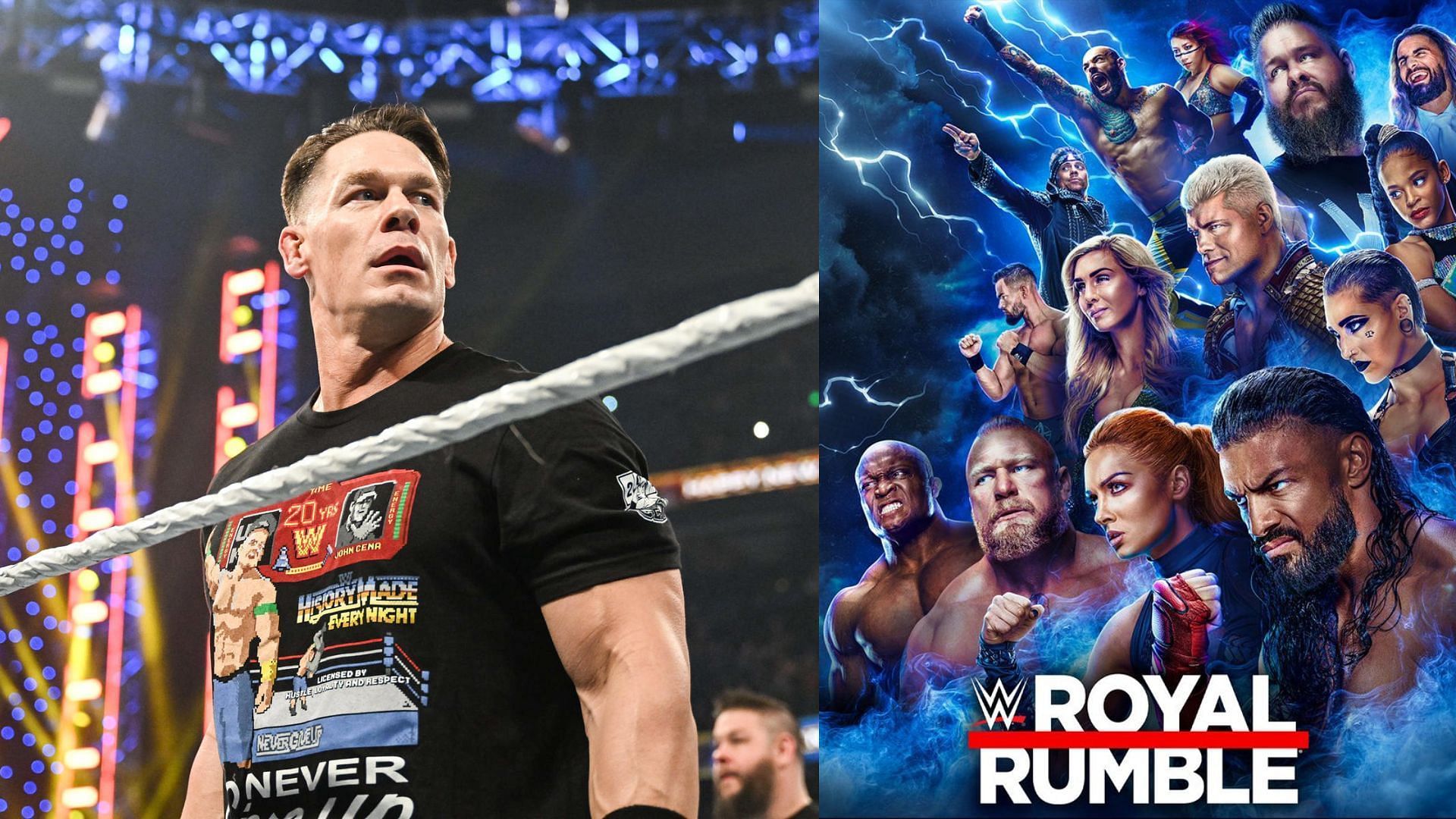 A John Cena return at WWE Royal Rumble 2023 would be magnificent