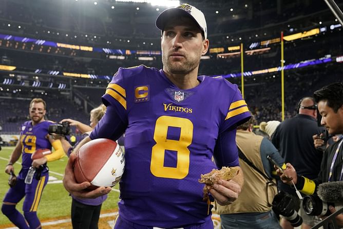 NFL playoffs entrance survey: Kirk Cousins’ bling has blinded Vikings to their own flaws
