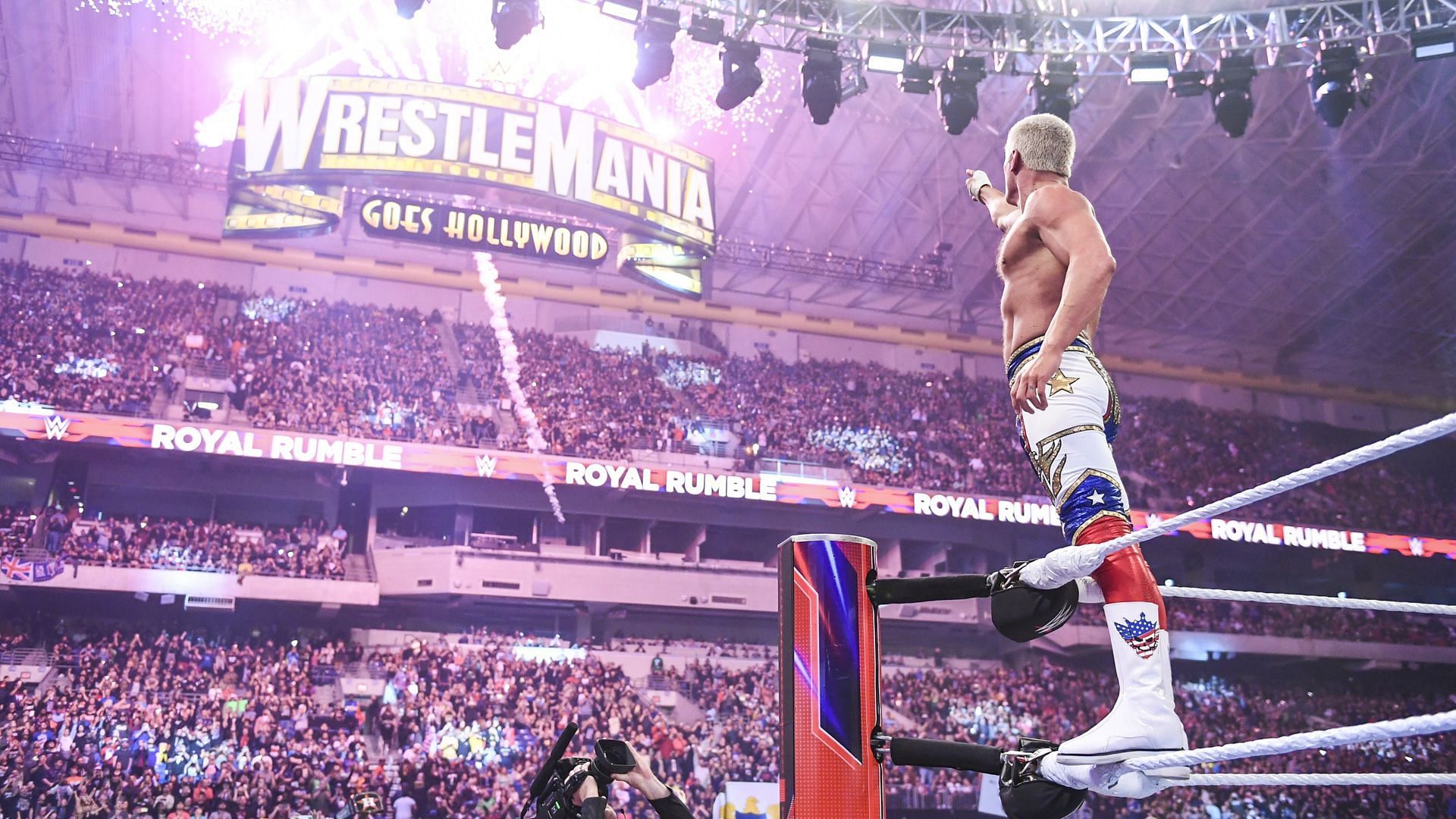 Cody Rhodes won the WWE Royal Rumble
