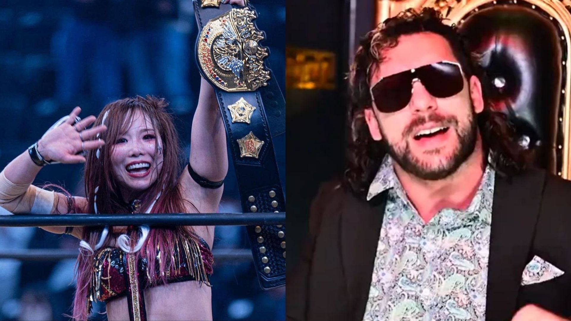 KAIRI and Kenny Omega will both compete at Wrestle Kingdom 17