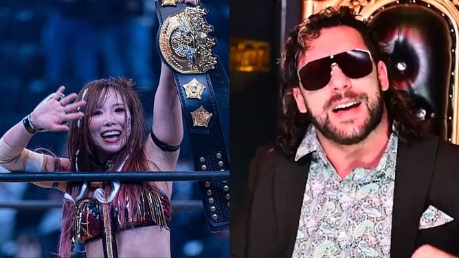 "I’d get that in WWE a whole lot" - KAIRI (Kairi Sane) opens up on being under pressure due to AEW star Kenny Omega