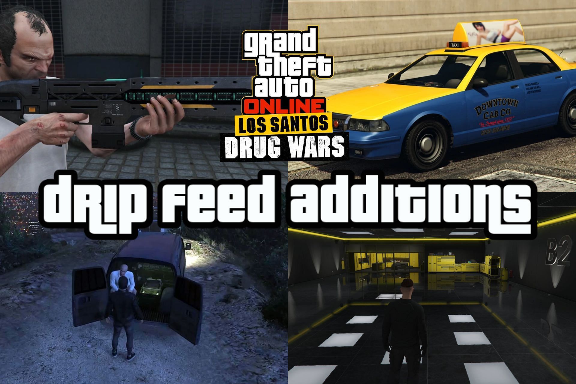 Players are eagerly waiting for more Los Santos Drug Wars drip feed content in GTA Online (Image via Sportskeeda)