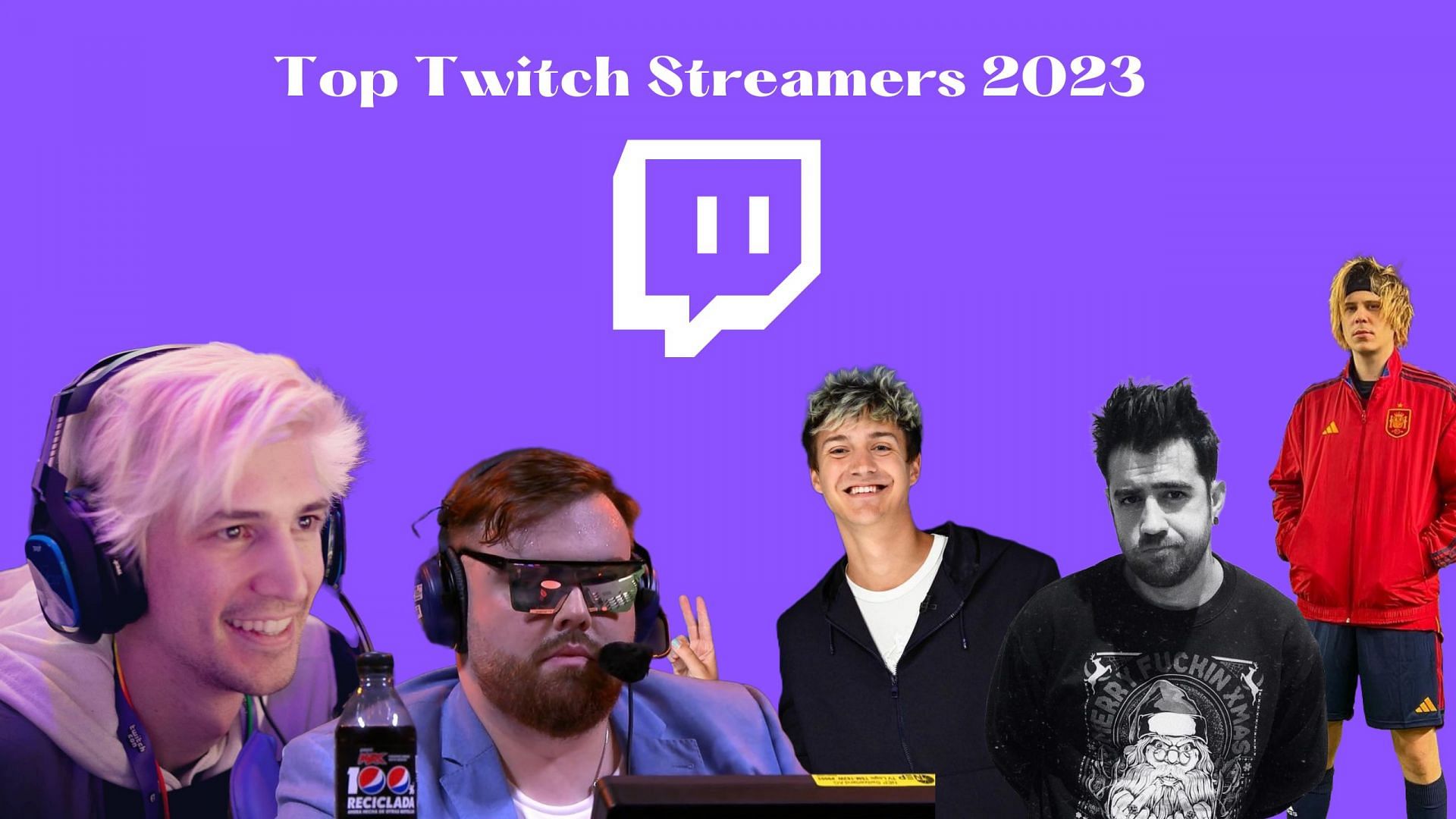 Top 25 Twitch streamers August 2023