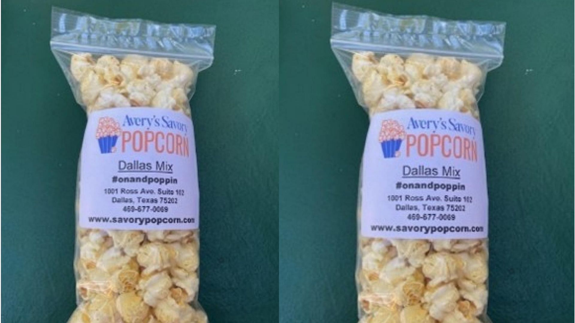 Recalled package of Avery’s Gourmet Popcorn (Image via FDA)
