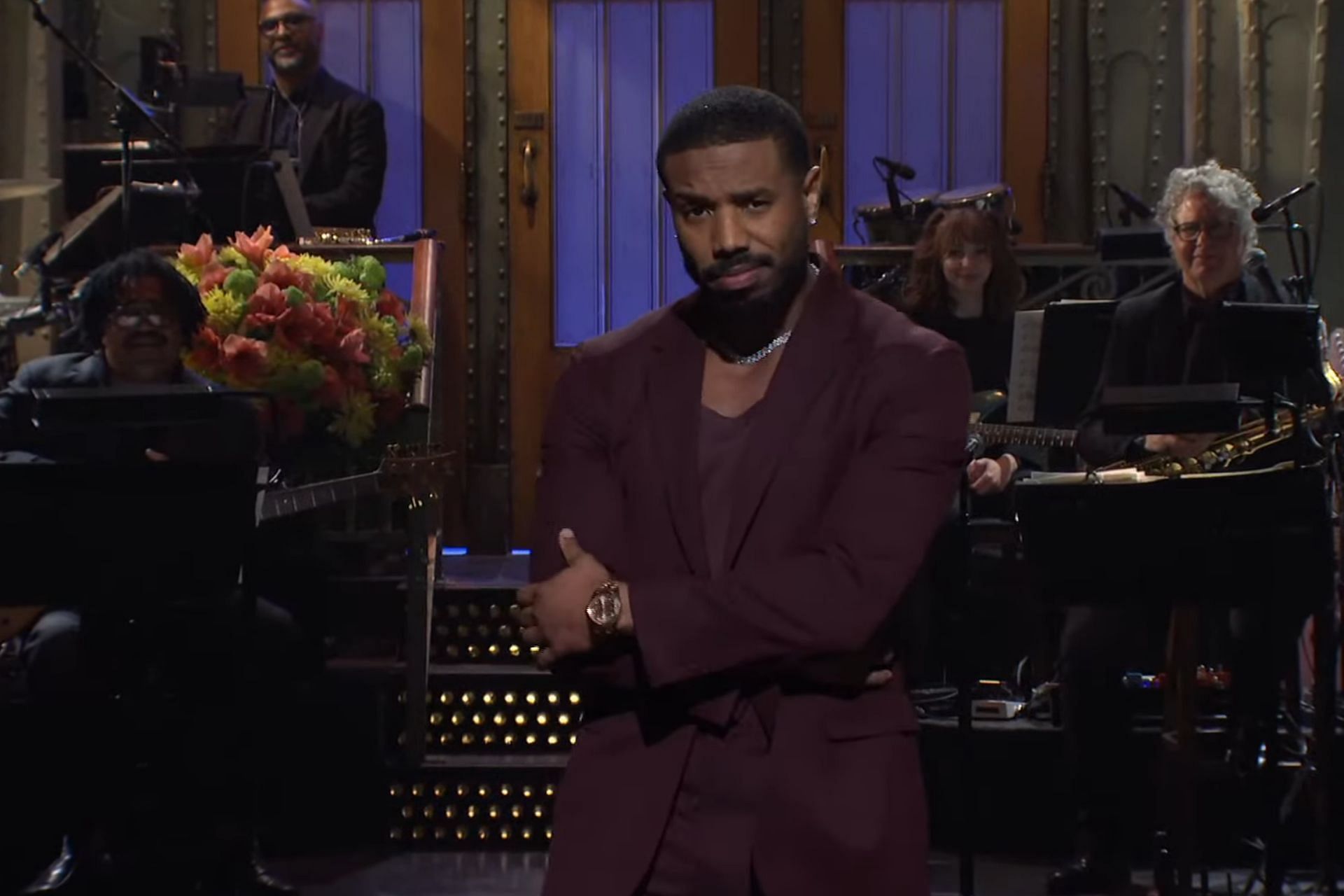 Michael B. Jordan's Saturday Night Live hosting promo