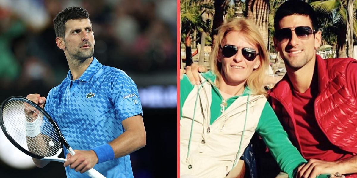 Novak Djokovic had a special message for his mother Dijana on her birthday